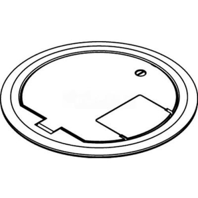 Wiremold CRFBBTCBK Floor Box CRFB Series Cover Assembly W/Solid Cover, Black