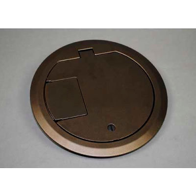 Wiremold CRFBBTCBZTR Floor Box CRFB Series Solid Cover Assembly Tamper Resistant, Bronze