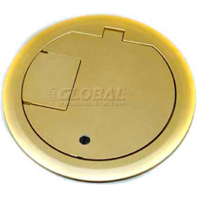Wiremold CRFBCTCBZ Floor Box CRFB Series Cover Assembly W/Carpet Insert, Bronze