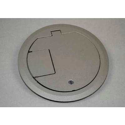 Wiremold CRFBCTCGY Floor Box CRFB Series Cover Assembly W/Carpet Insert, Gray