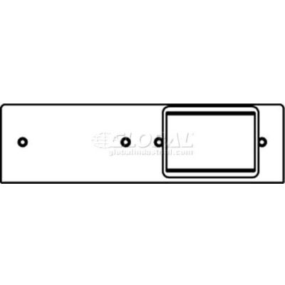 Wiremold Fpb-Act Poke-Thru 2-Gang Plate W/(1) 6a Mini Adapter Bezel - Pkg Qty 20
