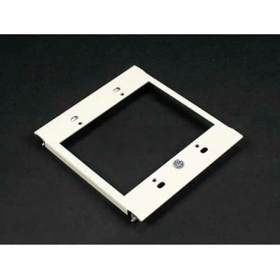 Wiremold G6007c-2 2-Gang Device Plate For Vertical Mounting Of Devices, Gray, 2-7/8"L