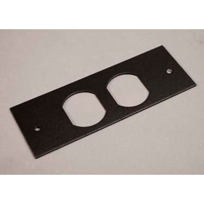 Wiremold Overfloor47-D Overfloor Duplex Plate, 5-1/2"L