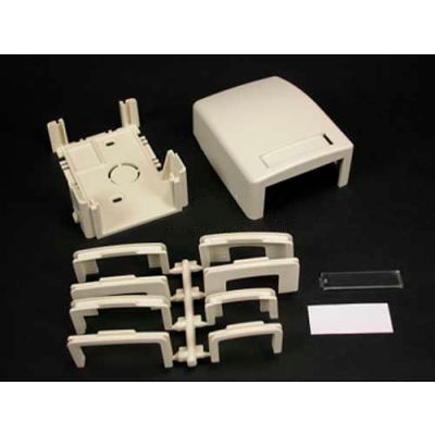 Wiremold Pdb1cmwh One Cm Module Data Box, White, 3-5/8"L