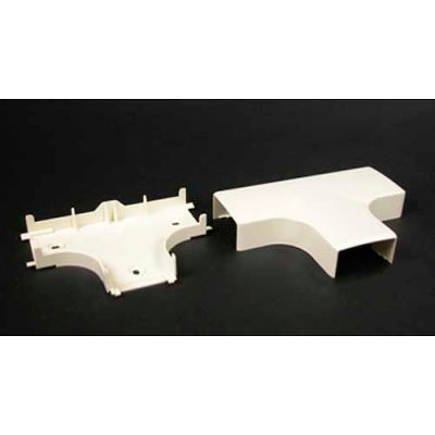 Wiremold Pn05f15v Tee Fitting, Ivory, 4-3/4"L