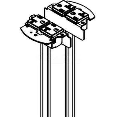 Wiremold RC4REC2 Poke-Thru 2-20A Duplex Replacement Receptacles, Standard or IG