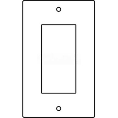 Wiremold Rfb119-Gfi Floor Box 1-Gang Gfi Receptacle Device Plate - Pkg Qty 10