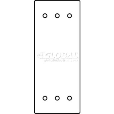 Wiremold Rfb119-Sb Floor Box 1-Gang Blank Sectional Device Plate - Pkg Qty 10