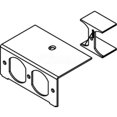 Wiremold SG2-DP Floor Box 1-Gang Duplex Receptacle
