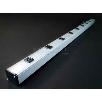 Wiremold Power Strip, 8 Outlets, 15A, 15' Cord