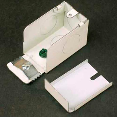 Wiremold V2010a2 Entrance End Fitting, 125v, 15a, 3"L - Min Qty 5