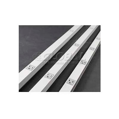 Wiremold V20gba609 Plugmold, 125v, 15a, 6'L, 8 Outlets - Min Qty 2