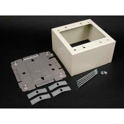 Wiremold V2444-2 2 Gang Extra Deep Device Box, 4-3/4"L