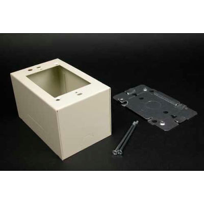 Wiremold V2444 Single Gang Extra Deep Device Box, 4-5/8"L