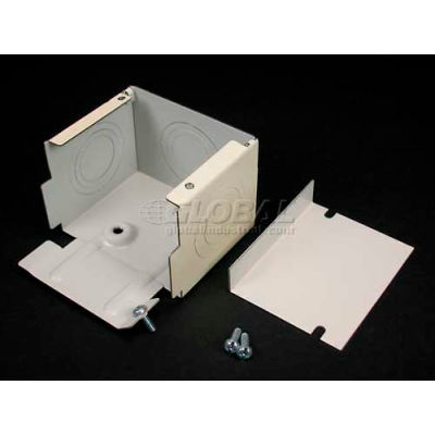 Wiremold V3010c Entrance End Fitting W/1/2", 3/4" & 1" Kos, Ivory, 4-1/2"L