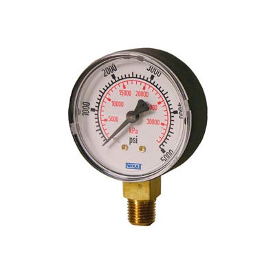 2.5" Type 111.10 400PSI/KPA Gauge - 1/4" NPT LM Plastic