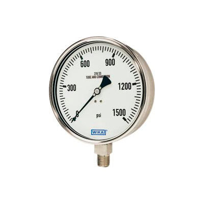 2.5" Type 232.50 200PSI Gauge - 1/4" NPT LM Stainless Steel