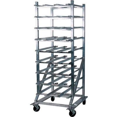 Winholt® CR-162M-Aluminum Full Sized Can Dispensing Rack,162(#10 Cans), 216(#5 Cans)
