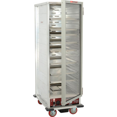 WinHolt NHPL-1836-ECO Heater/Proofer Non-Insulated, Holds 36 18" x 26" Pans, Lexan Door, 120V