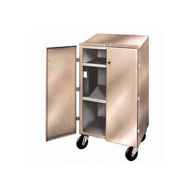 Winholt Mobile Cabinet OTE-78 with 2 Doors & Undershelf 24"W x 18"D x 44"H Slope Surface - Beige