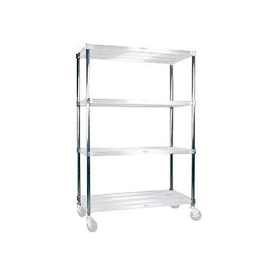 Sani-Adjustable Shelving Pole, 76" H