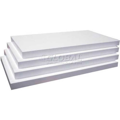 Slatwall White Shelves, 3/4"Hx8"Dx22-1/4"W, Finished on 2 Sides and 3 Edges