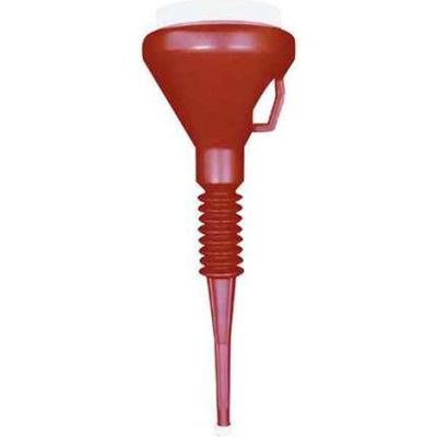 Funnel King® 1-1/2 Quart Double Capped Funnel - Red - 32130
