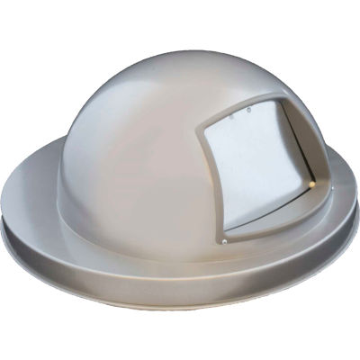 Dome Top For Mesh Trash Container, Silver - 5555SLV