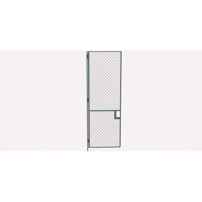 Husky Rack & Wire EZ Wire Mesh Partition Hinged Door - 3'Wx8'H