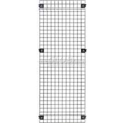 Husky Rack & Wire, Velox, Machine Guard, Panel, 4' 10"W x 5' 6"H, Black