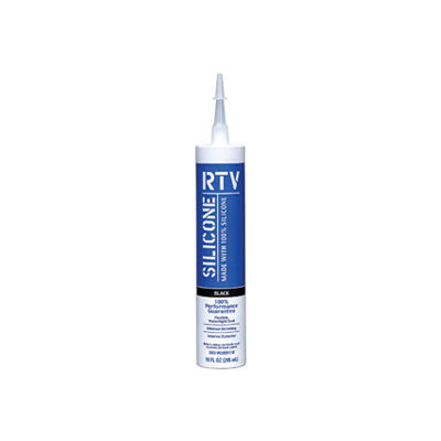 Contractor Rtv Silicone Sealant - Black - Pkg Qty 12