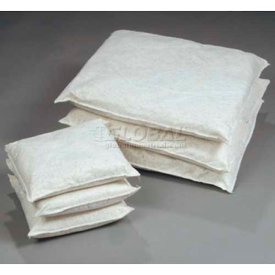 ESP Universal Poly-Cellulose Absorbent Pillow, 40GPILL1010, 10" x 10", 40 Pillows/Box