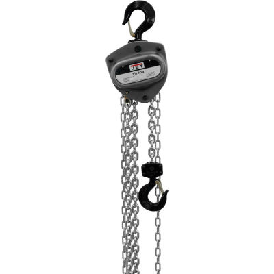 JET® L100 Series Manual Chain Hoist w/Overload Protection 1-1/2 Ton,20 Ft Lift