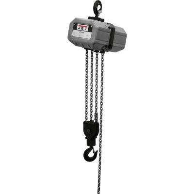 JET® SS 3 Ton, Electric Chain Hoist, 15' Lift, 6.6 FPM, 115 / 230V