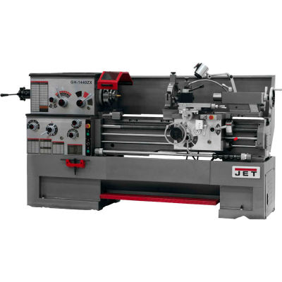 Jet 321467 GH-1440ZX Large Spindle Bore Lathe W/Taper Attachment, 7-1/2 HP