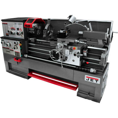 Jet 321474 GH-1640ZX Large Spindle Bore Lathe W/Taper Attachment, 7-1/2 HP