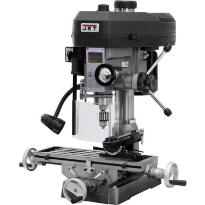 Jet 350017 JMD-15 Milling/Drilling Machine W/R-8 Taper, 1HP, 115/230V, 1-Phase
