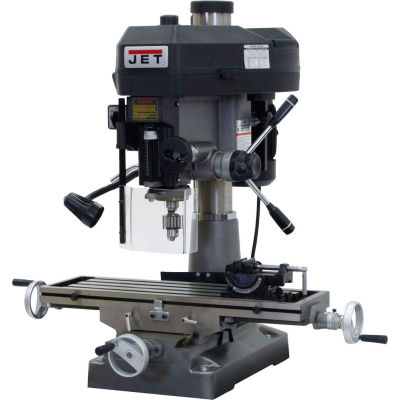 Jet 350018 JMD-18 Milling/Drilling Machine W/R-8 Taper, 2HP, 115/230V, 1-Phase