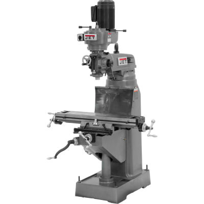 Jet 690038 JVM-836-3 Vertical Milling Machine, 1-1/2 HP, 230V, 3-Phase