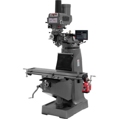 JTM-4VS Mill With Newall DP700 DRO With X-Axis Powerfeed and Power Draw Bar