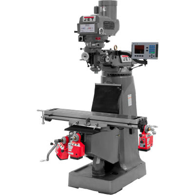 JTM-4VS Mill, 200S 3Q Acu, X, Y, Knee Powerfeed