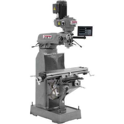 JVM-836-3 Mill, ACU-RITE 200S DRO, X Powerfeed Installed