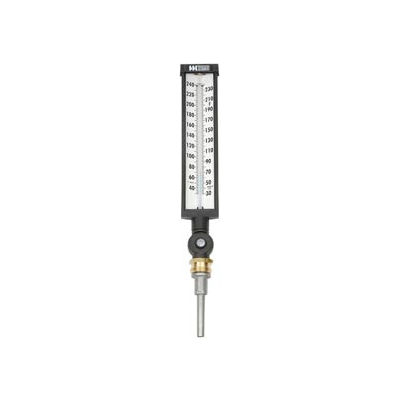 9" Variangle Thermometer, 3 1/2" stem, 0-300F