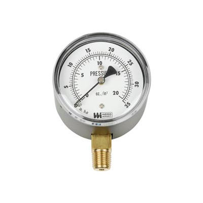2 1/2" DIAL, 0-30" WV