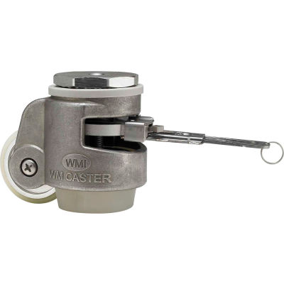 WMI® Stainless Steel Leveling Caster WMISRPIN-80SUD 880 Lb. Capacity - Swivel Stem Mount