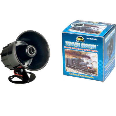 WOLO Train Horn, 3 Electronic Sounds - 360