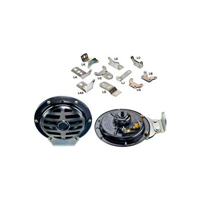 Wolo 370-La12l2 Industrial Series 370 Disc Horn, 12 Volt, 465 Hz - Min Qty 2