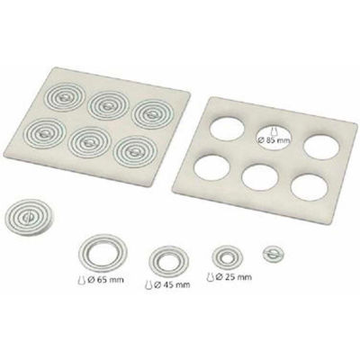 Memmert B02682 Flat Cover with Concentric Ring Openings, For Memmert 14 & 22L Water & Oil Bath Units