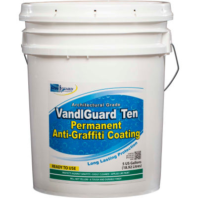 VandlGuard Ten RTU Anti-Graffiti Non-Sacrificial Coating, 5 Gallon Pail 1/Case - VG-7006