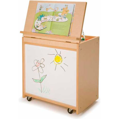 Whitney Brothers Big Book Display With Write & Wipe Back